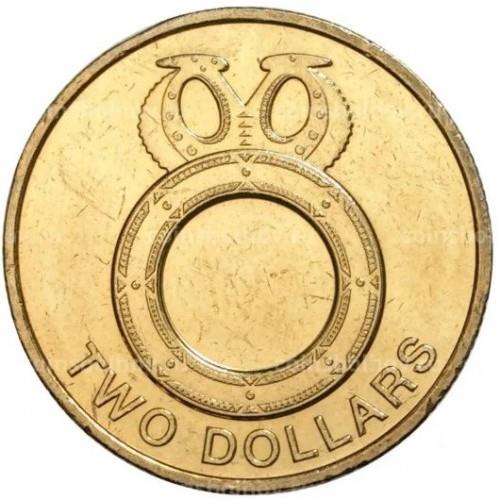 ソロモン諸島 | 2ドル硬貨 | エリザベス2世 | ボコロ | KM:239 | 2012年 - 2016年