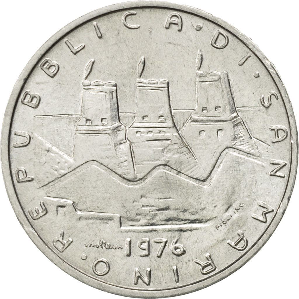 San Marino | 5 Lire Coin | FAO | Km:53 | 1976