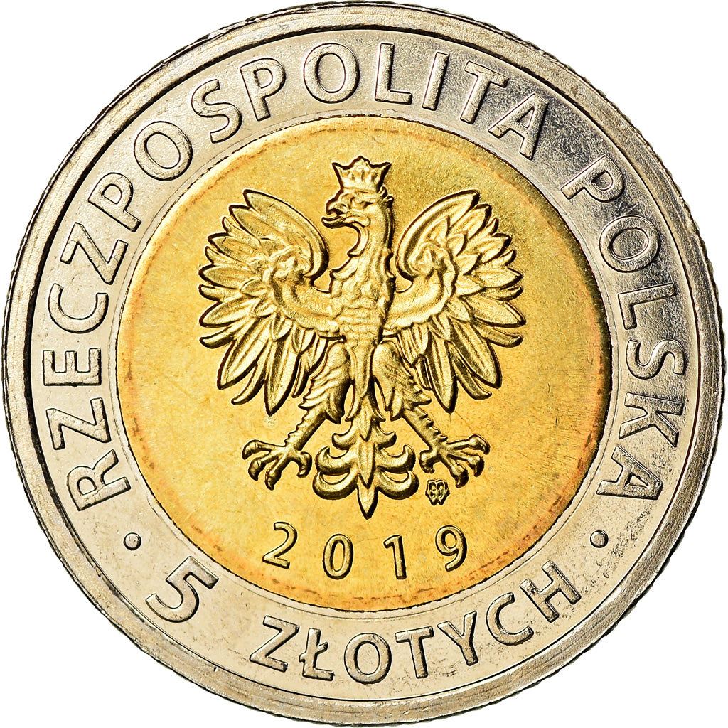 Polen | 5 Zloty Mønt | Befrielsesbakken | År: 1031 | 2019