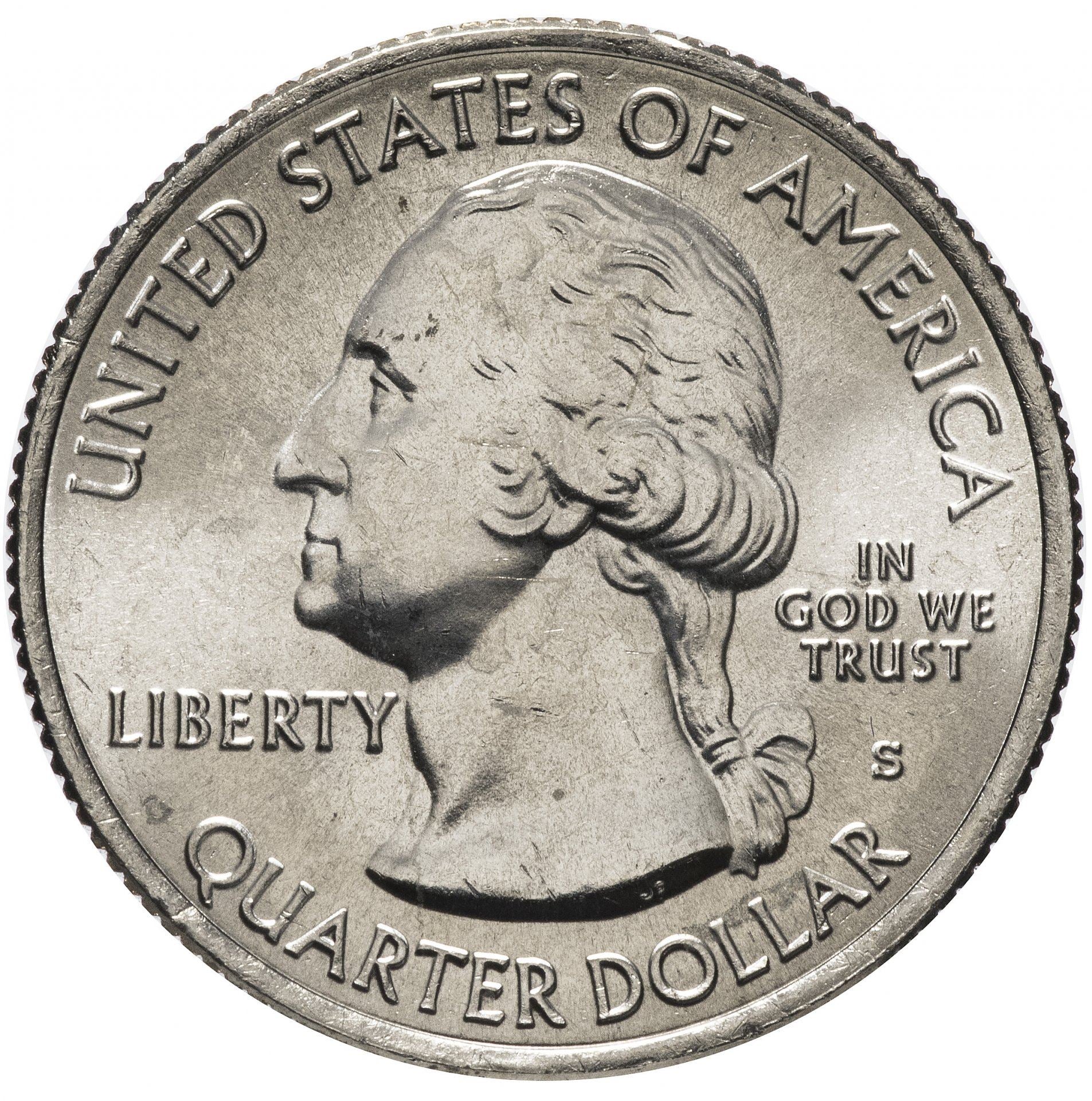 United States | 1/4 Dollar Coin | Denali National Park | Km:523 | 2012