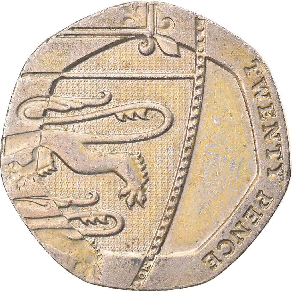 United Kingdom | 20 Pence Coin | Elizabeth II | Km:1336 | 2015 - 2022