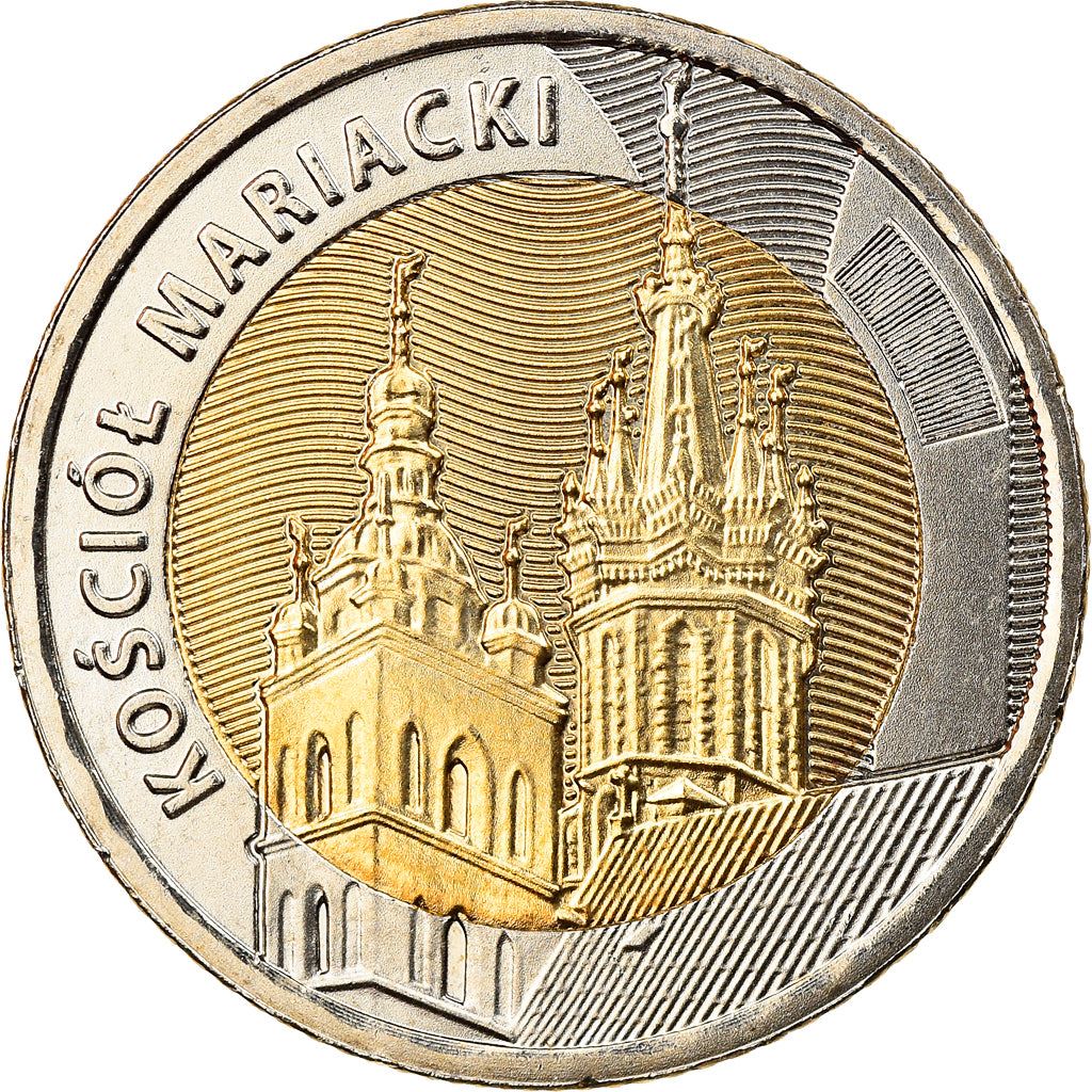 ポーランド | 5ズウォティ硬貨 | 聖マリア教会 | 年:1064 | 2020年