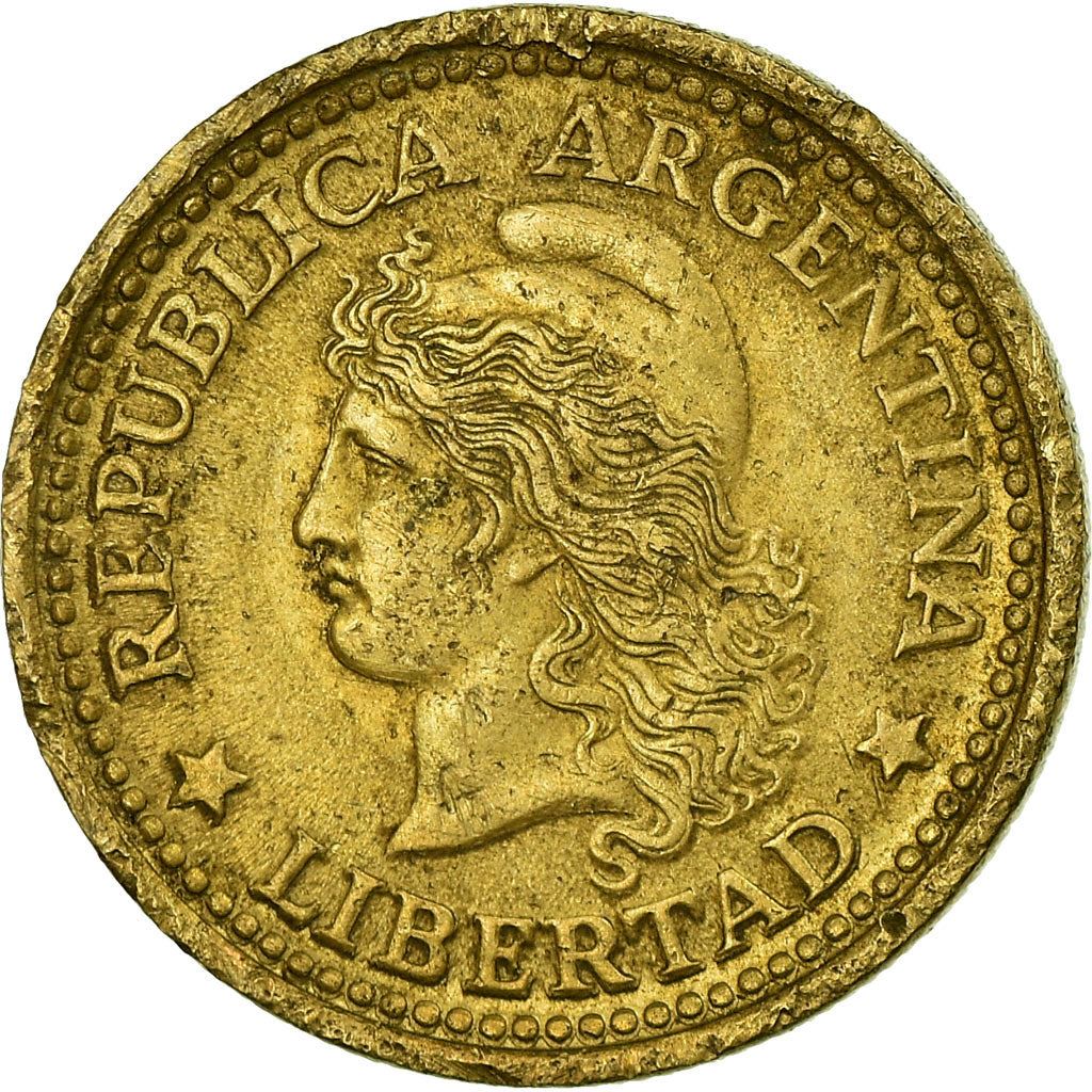 Argentina 50 Centavos Coin | Oudine | Phrygian cap | KM68 | 1970 - 1976