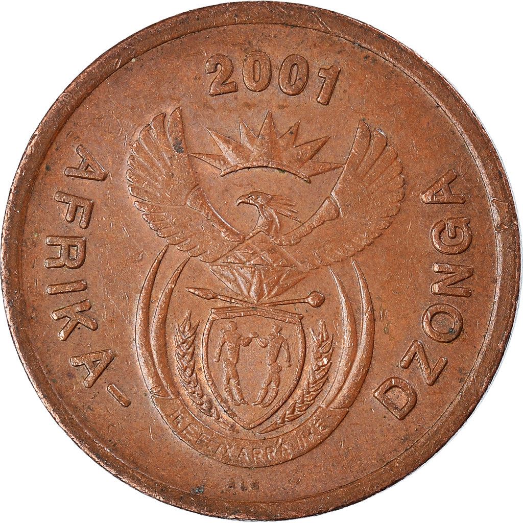 South Africa 5 Cents Coin | Tsonga Legend - AFRIKA-DZONGA | KM223 | 2000 - 2001