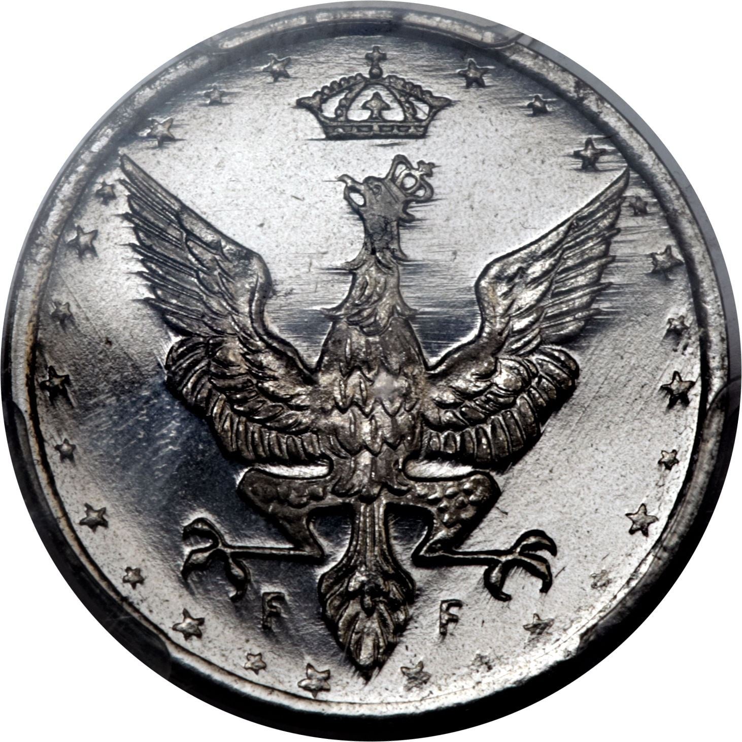 Poland | 10 Fenigow | Eagle | KM6 | 1917 - 1918