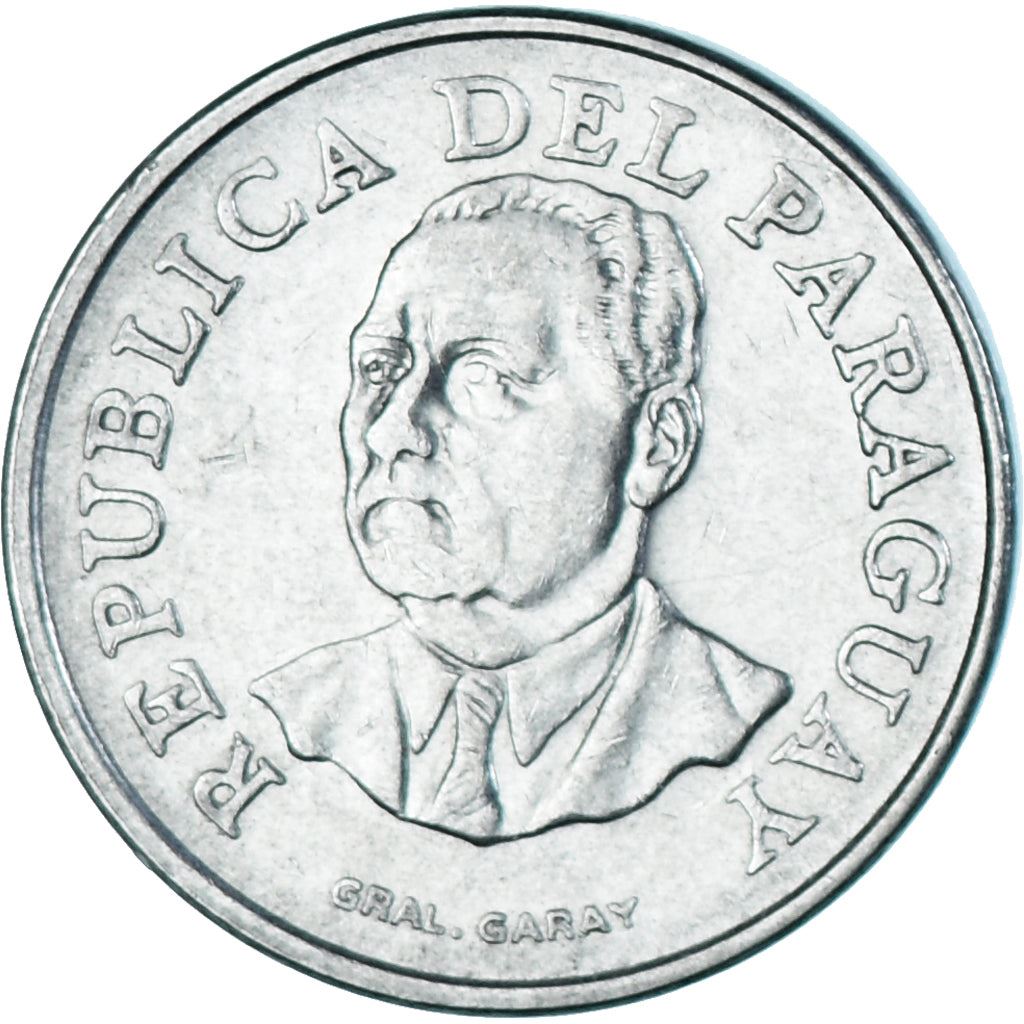 Paraguay | 10 Guaranies Coin | General Garay | Km:153 | 1975 - 1976