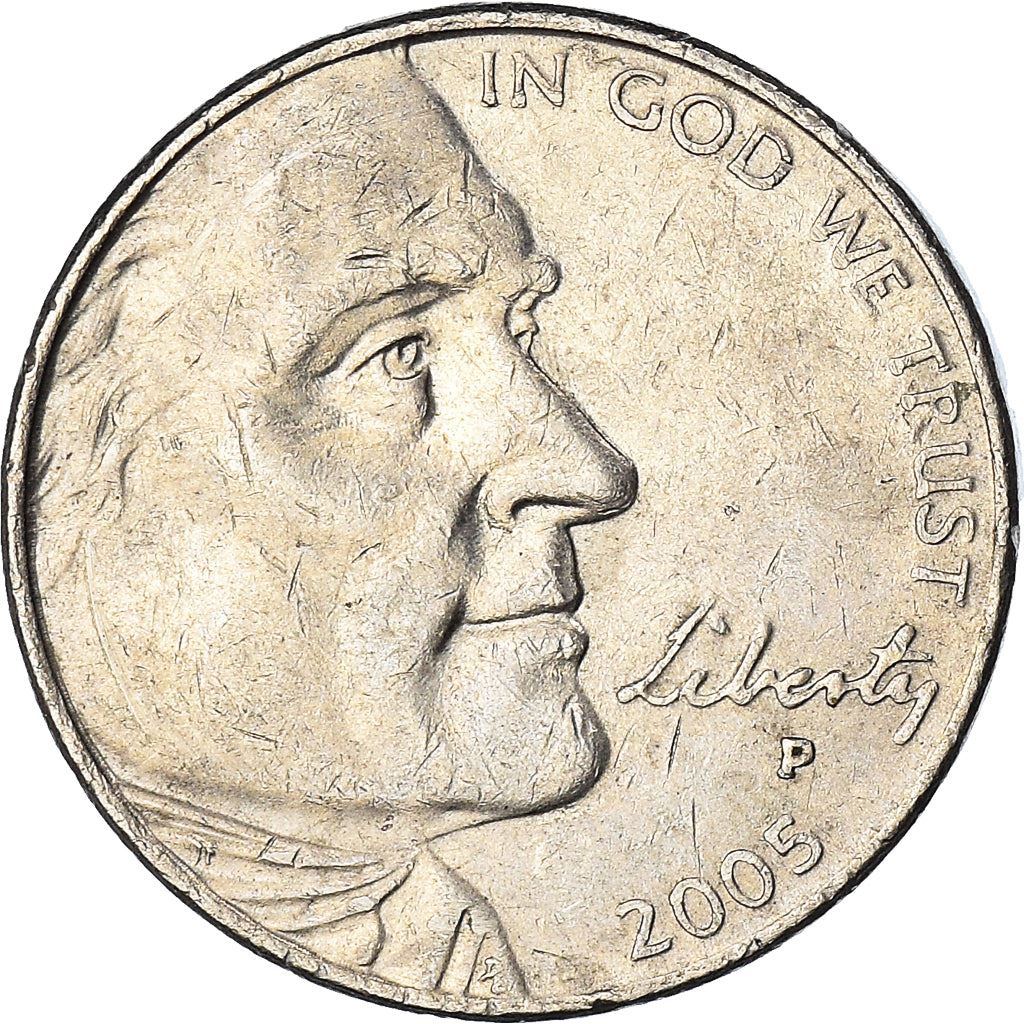 United States | 5 Cents Coin | Ocean View | Km:369 | 2005