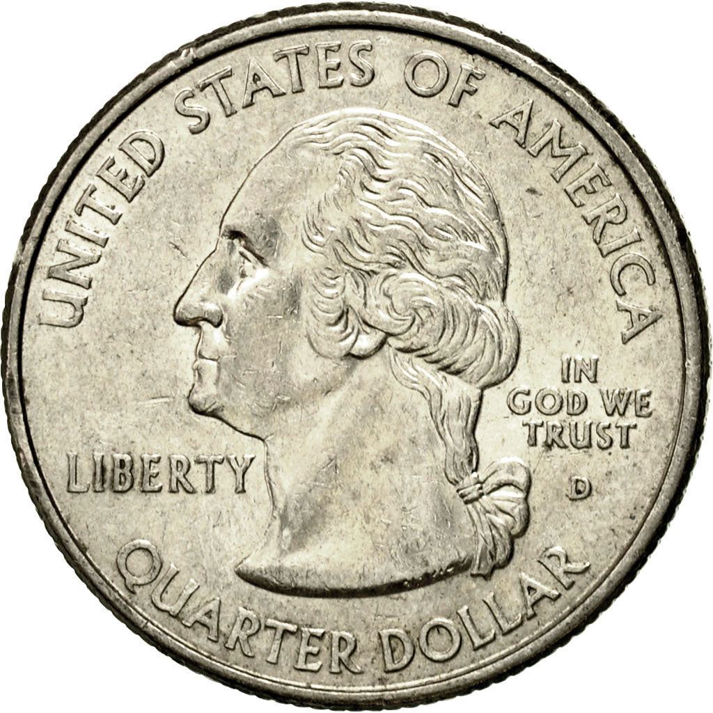United States | 1/4 Dollar Coin | Arkansas | Km:347 | 2003
