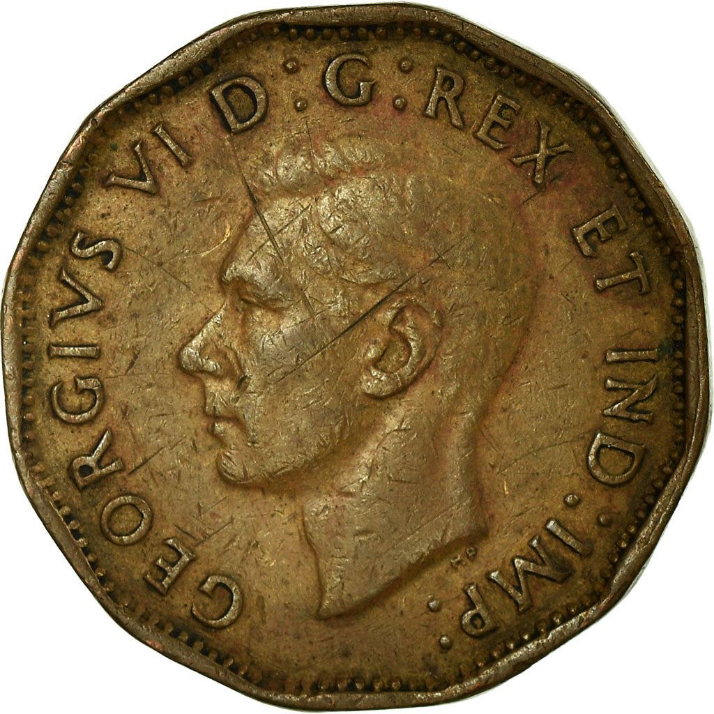 Canada | 5 Cents Coin | Tombac | KM:40 | 1943