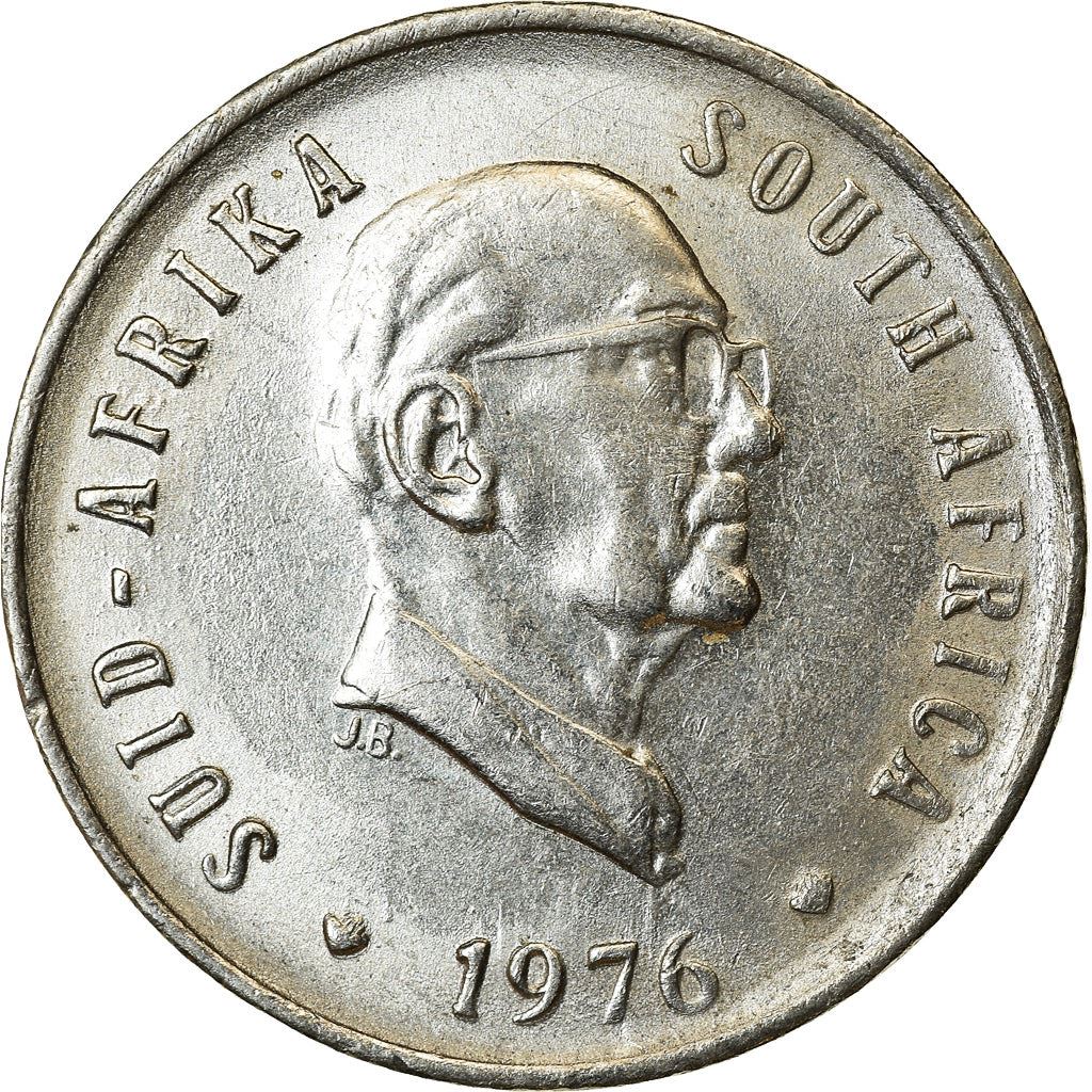 Moneta da 5 centesimi Sudafrica | Jacobus J. Fouche | KM93 | 1976