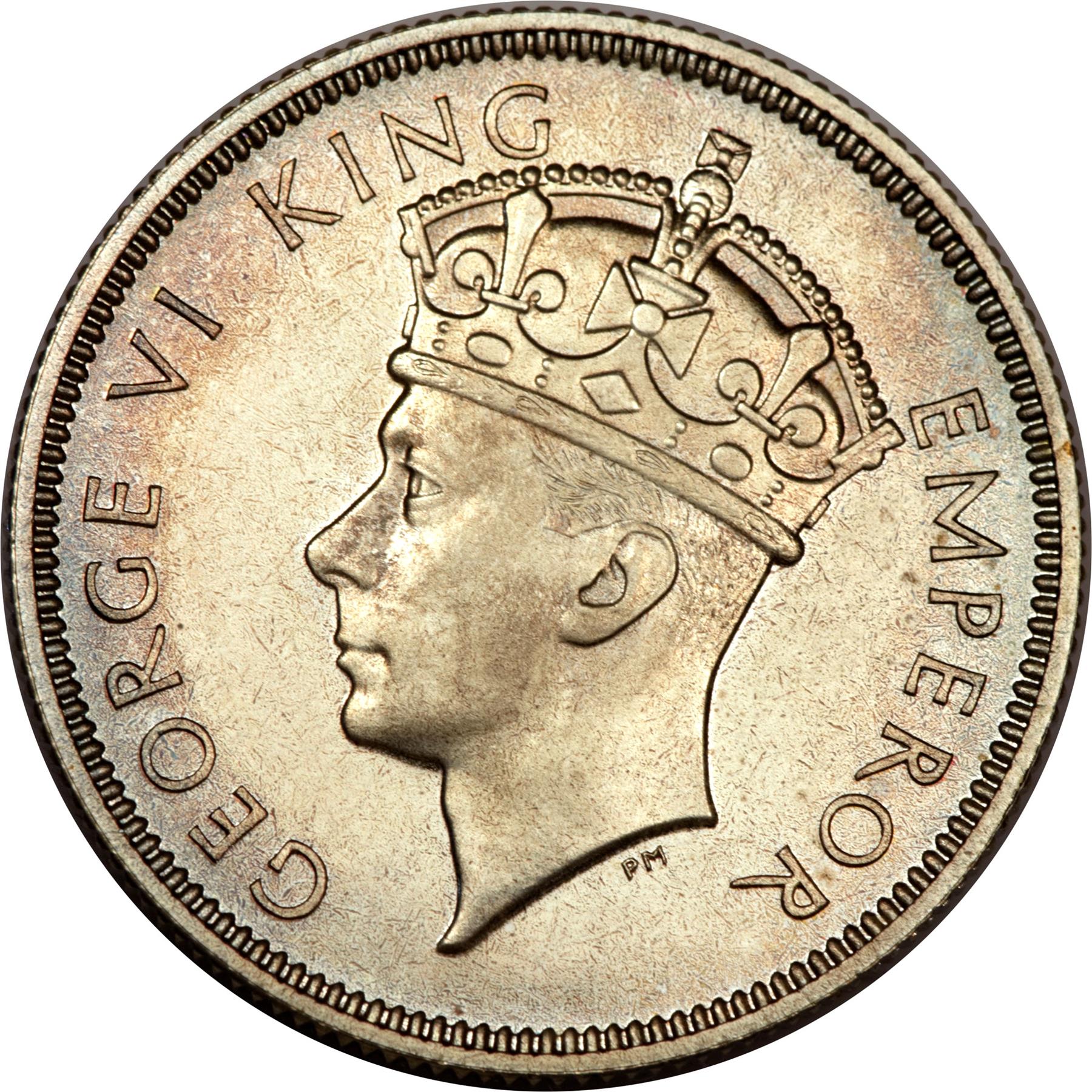 Southern Rhodesia | 2 Shillings Coin | George VI | Antelope | KM:12 | 1937