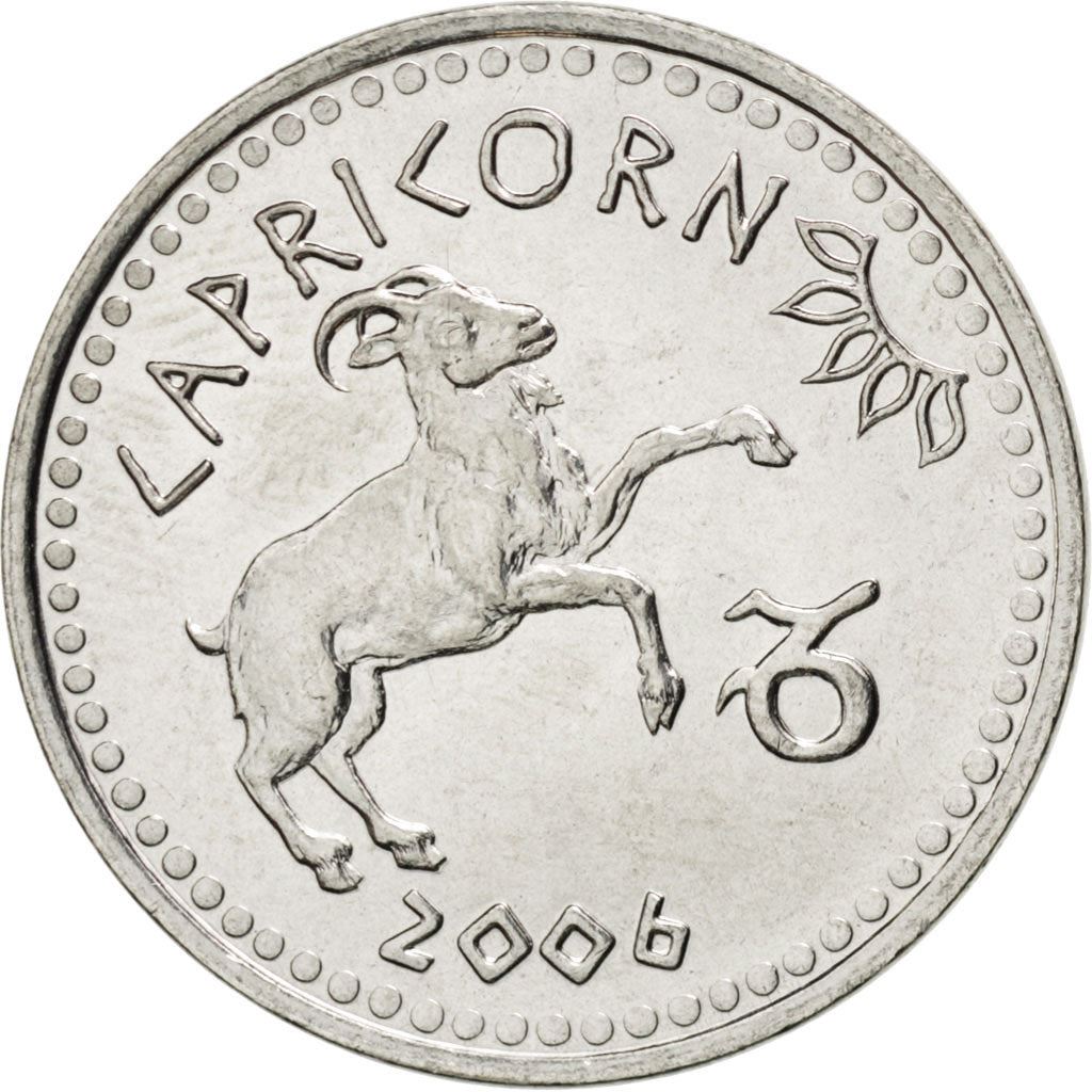 Somaliland | 10 Shillings Coin | Capricorn | Stainless steel | KM:18 | 2006