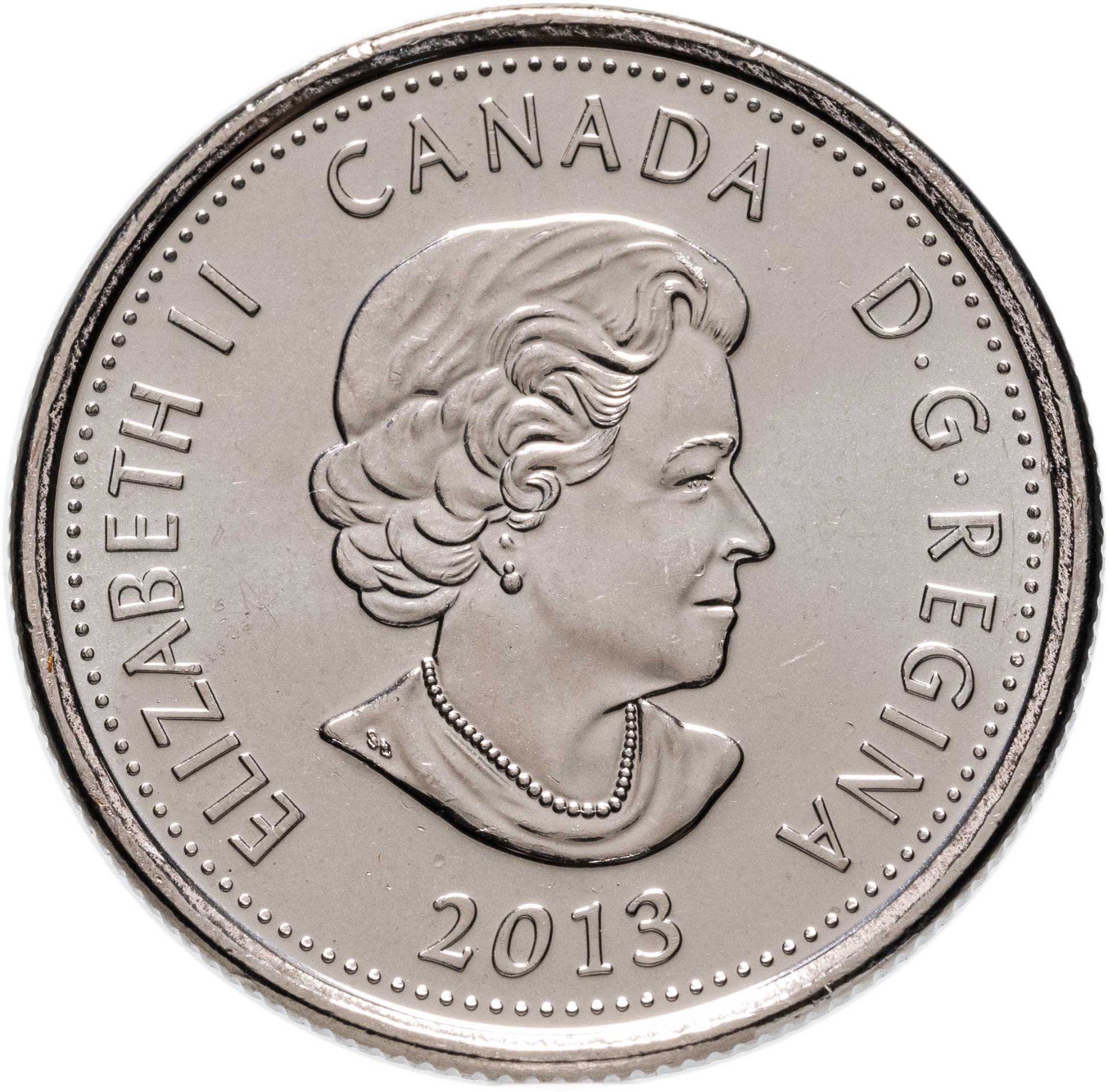 Canada | 25 Cents Coin | Laura Secord | Nickel plated steel | KM:1700a | 2013