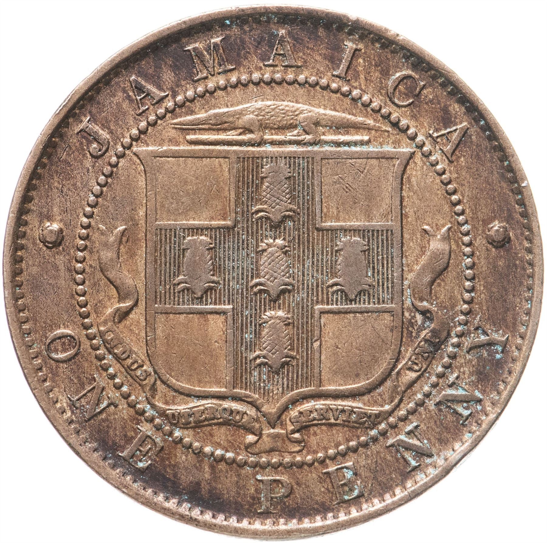 Jamaica Coin | 1 Penny Coin | Edward VII | KM23 | 1904 - 1910