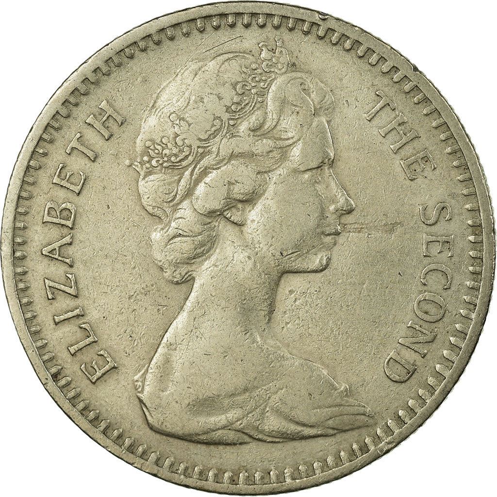 Rhodesia | 2 Shillings / 20 Cents Coin | Elizabeth II | Zimbabwe Bird | Km:3 | 1964