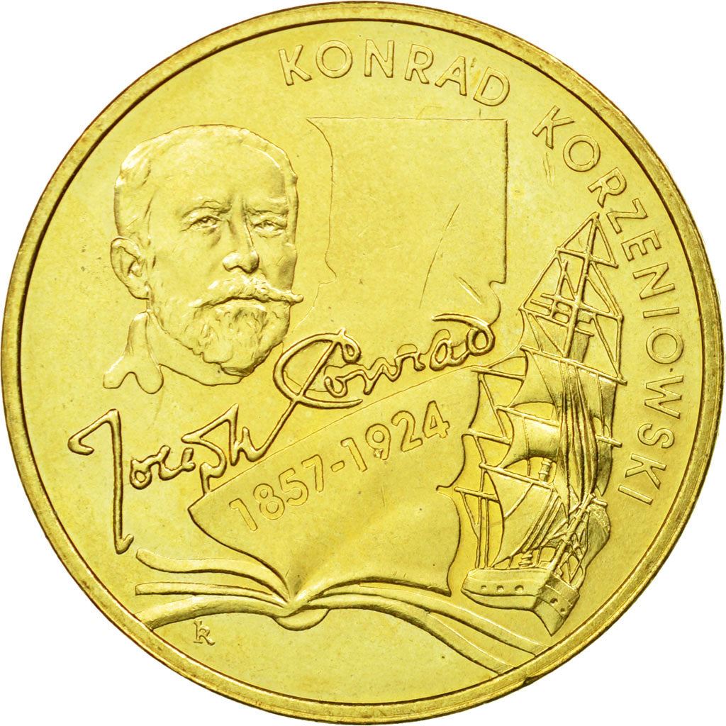 Poland | 2 Zlotys Coin | Konrad Korzeniowski | Y:591 | 2007