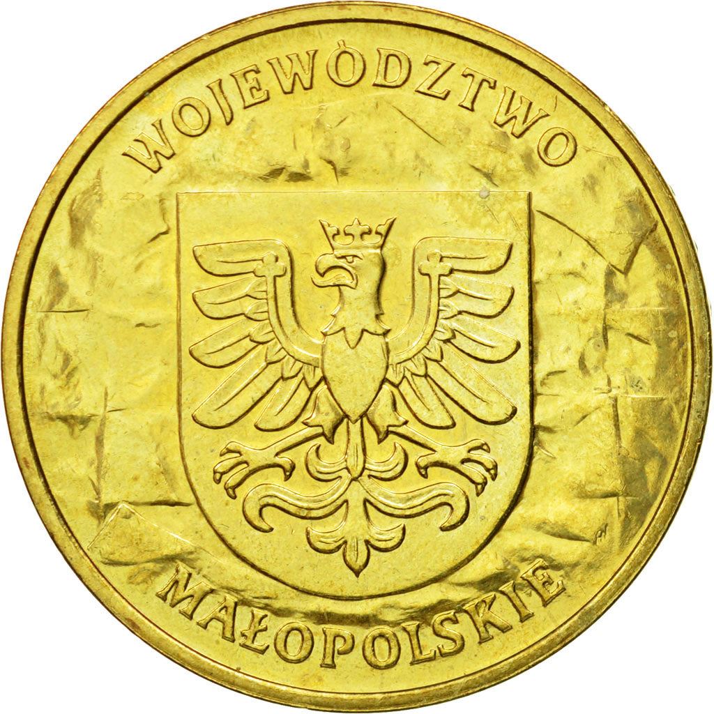 Poland | 2 Zlotys Coin | Malopolskie | Y:488 | 2004