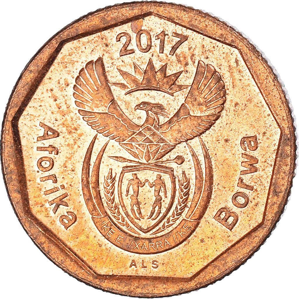 South Africa | 10 Cents Coin | Flowers | Arum Lily | Uc:24 | 2017