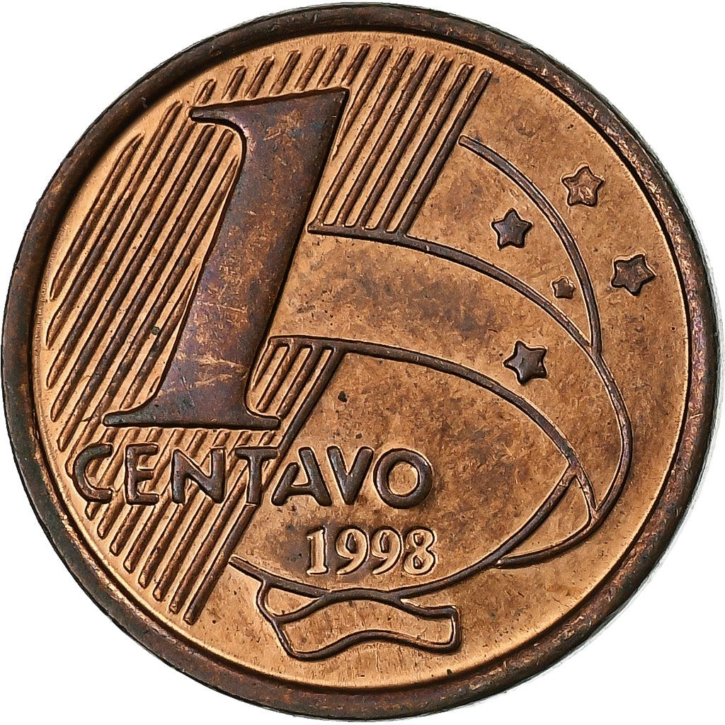 Brazil | 1 Centavo Coin | Pedro Álvares Cabral | Km:647 | 1998 - 2004