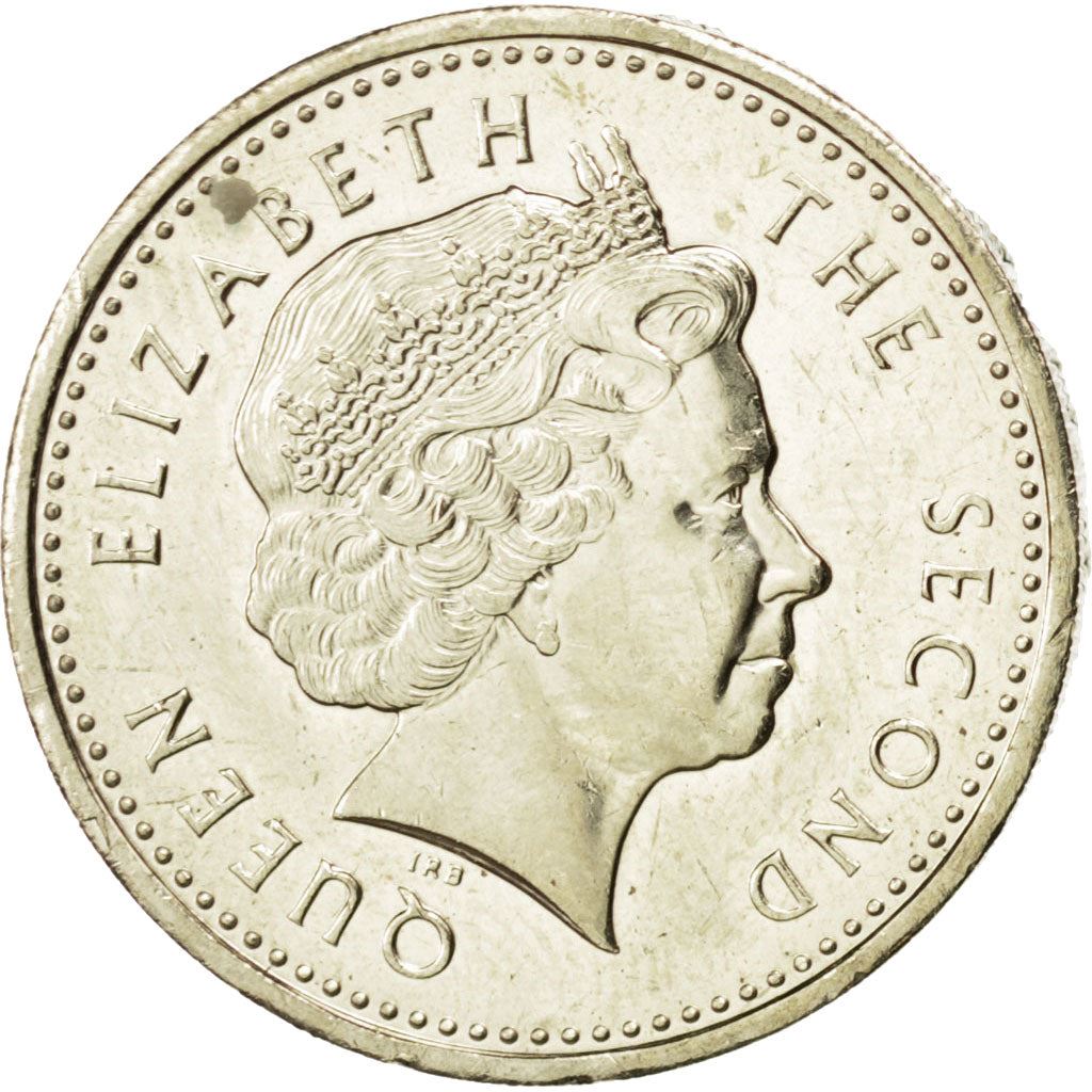 Falkland Islands | 1 Pound Coin | Queen Elizabeth II | Km:136 | 2004