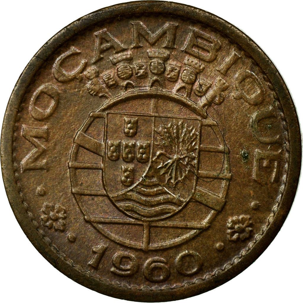 Mozambique 10 Centavos Coin | Military Order Of Christ | KM83 | 1960 - 1961