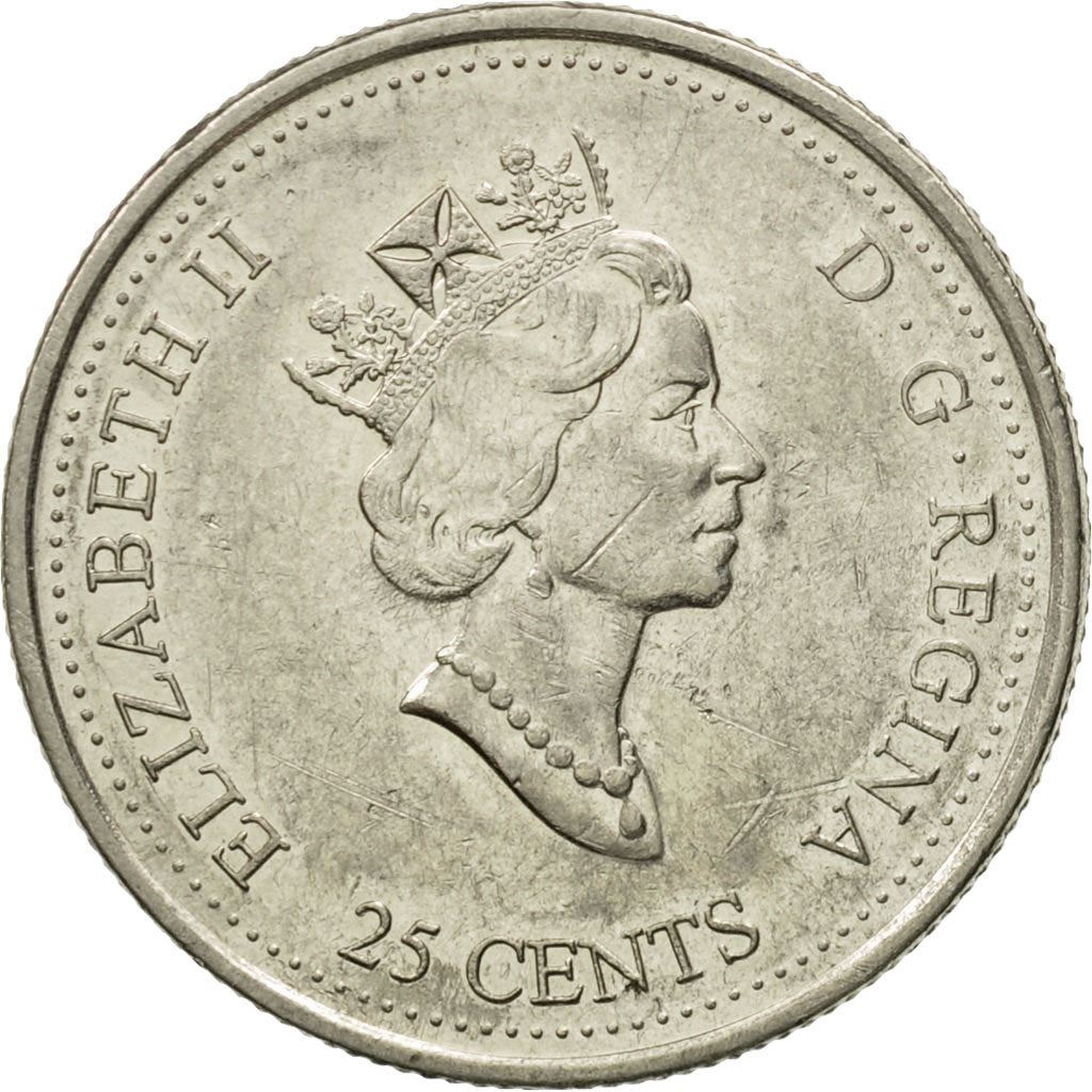 Canada | 25 Cents Coin | Harmony | Nickel | KM:377 | 2000