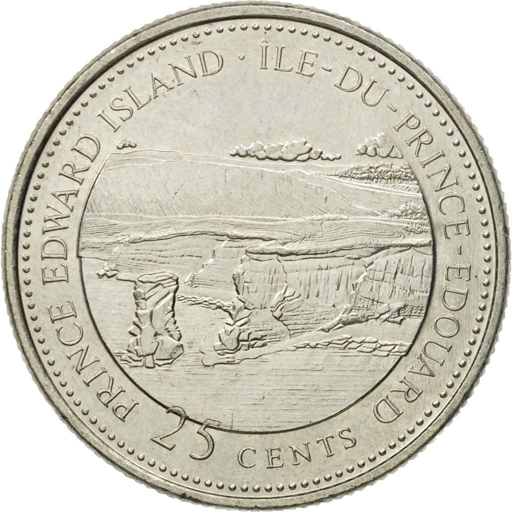 Canada | 25 Cents Coin | Nickel | Cousins Shore | KM:222 | 1992