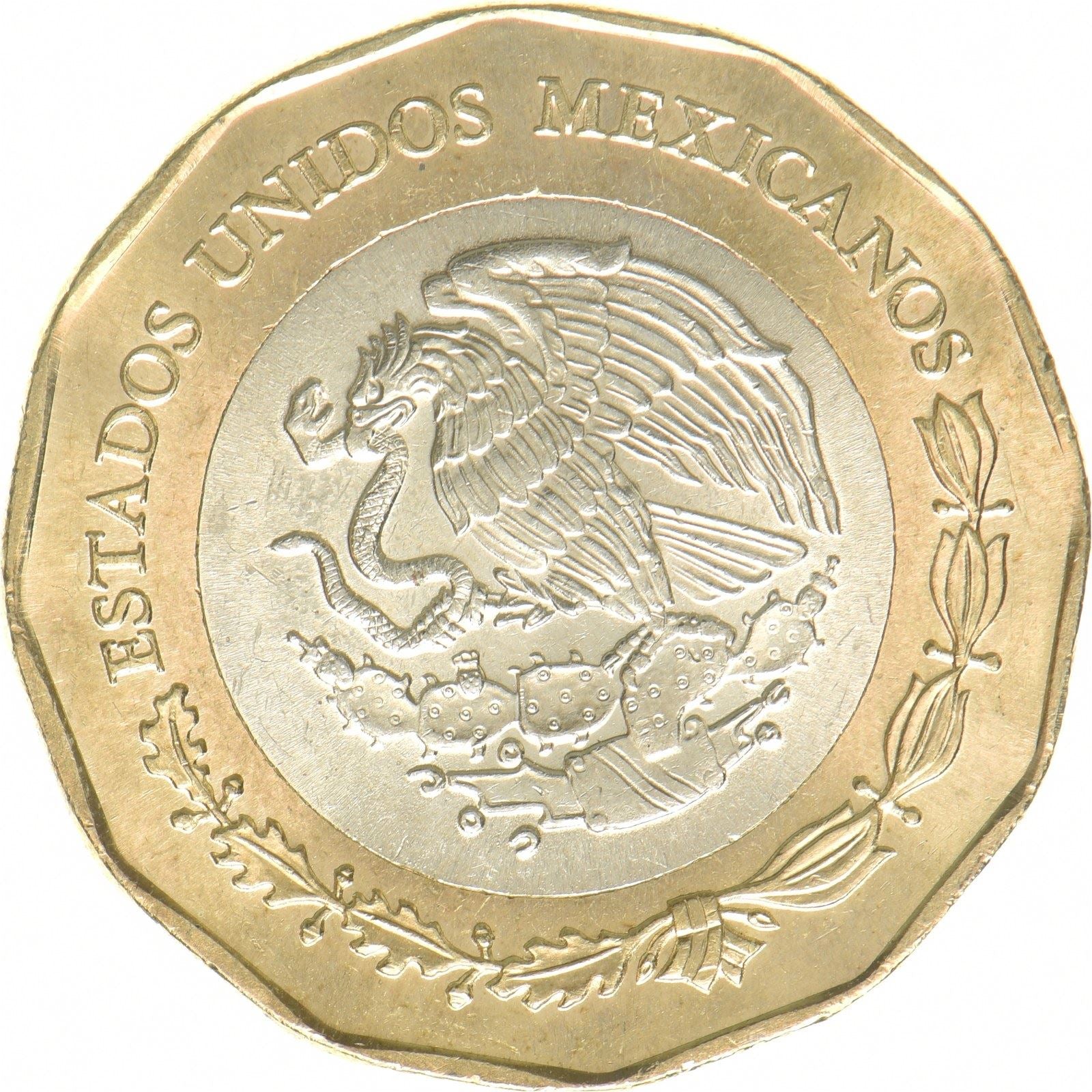 Messico | Moneta da 20 pesos | Bicentenario dell’Indipendenza | Bimetallica | KM:998 | 2021