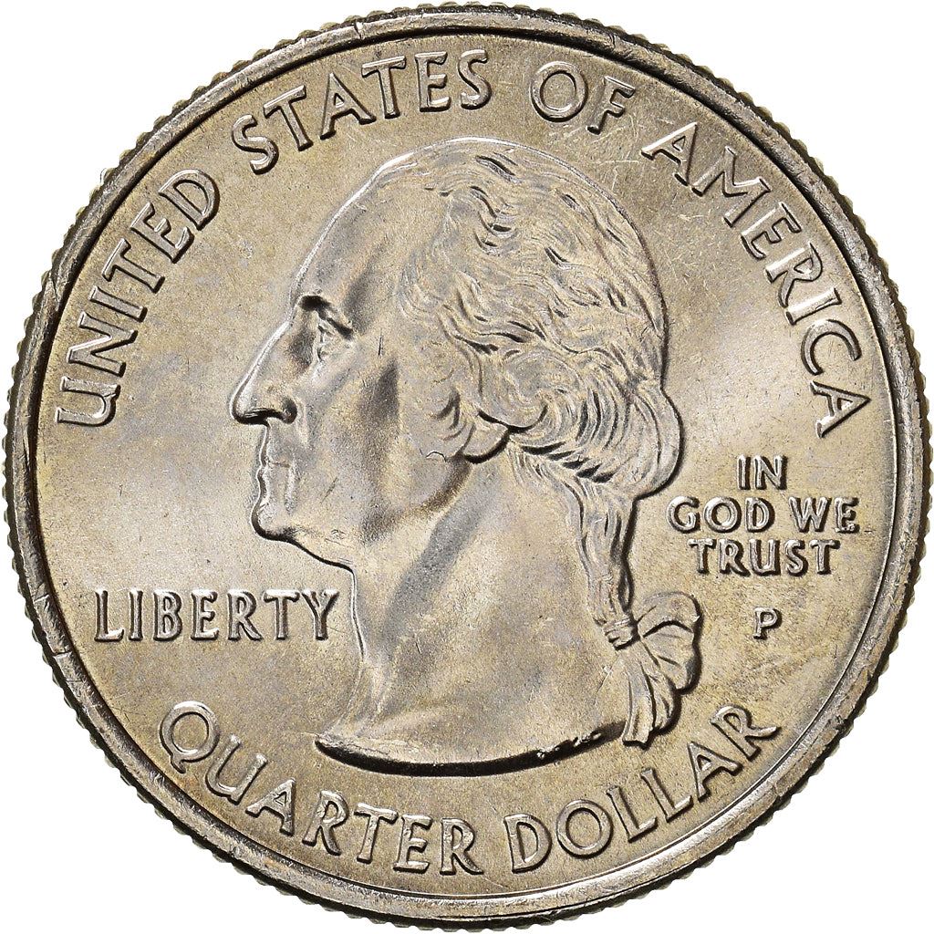 United States | 1/4 Dollar Coin | Wyoming | Km:399 | 2007