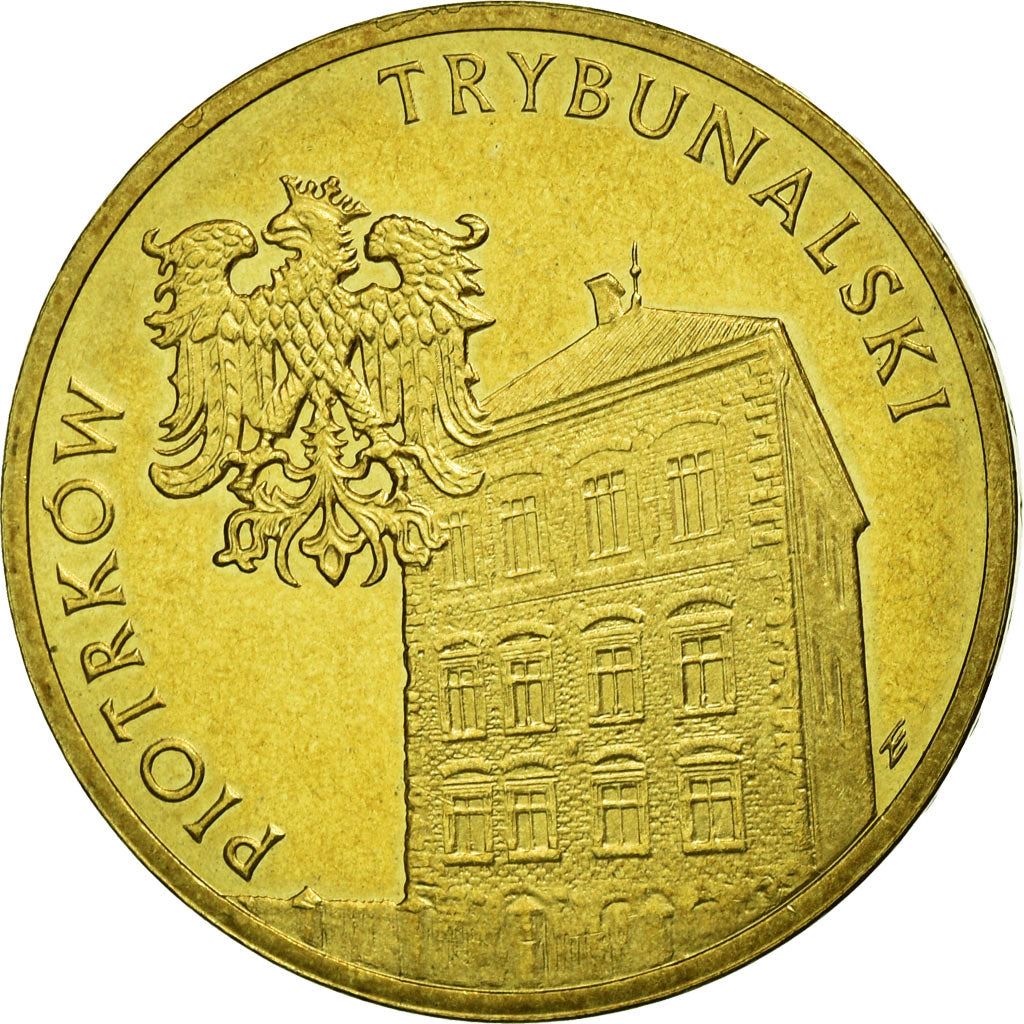 Poland | 2 Zlotys Coin | Piotrków Trybunalski | Y:628 | 2008