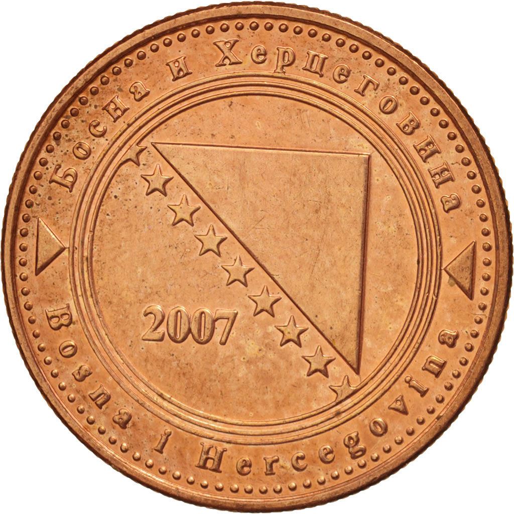 Bosnia and Herzegovina | 20 Feninga Coin | Map of Bosnia | Km:116 | 1998 - 2025