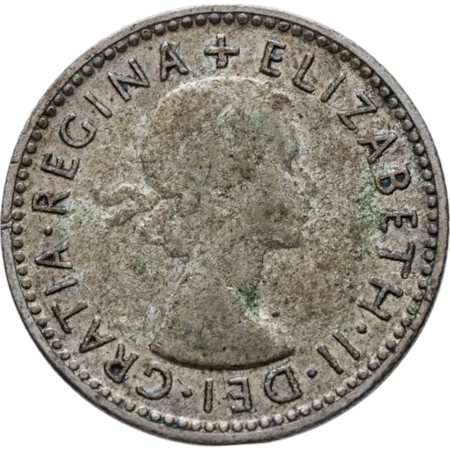 Australia | 6 Pence Coin | Elizabeth II | KM:52 | 1953 - 1954