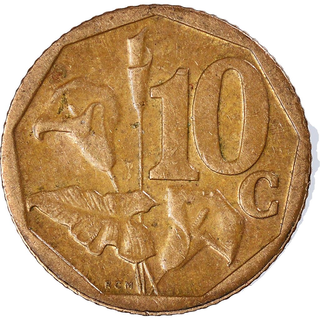 South Africa 10 Cents Venda Legend - Afurika Tshipembe Coin KM494 2010