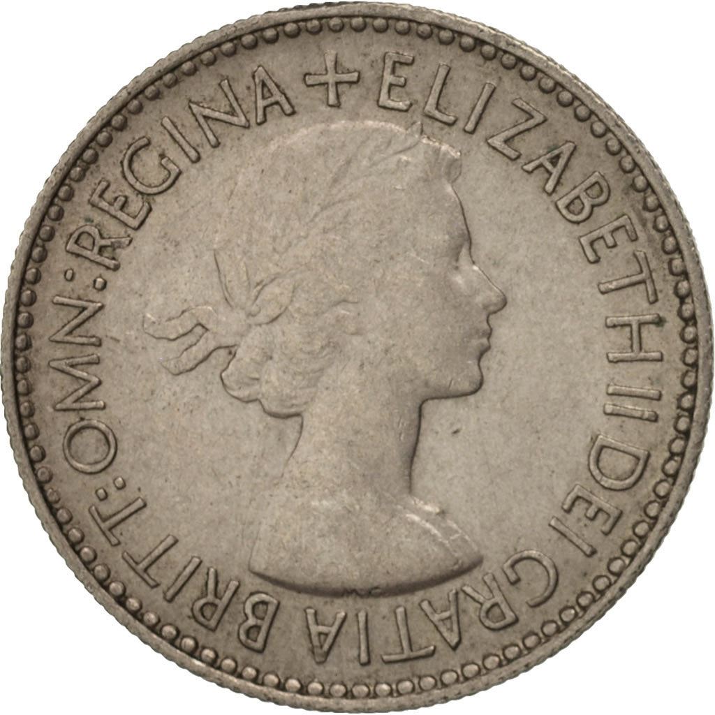 United Kingdom | 6 Pence Coin | Elizabeth II | Km:889 | 1953