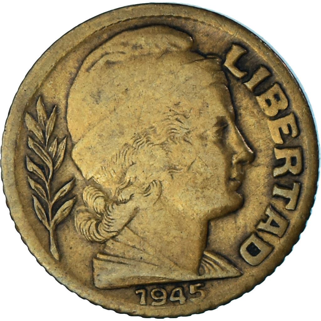 Argentina | 5 Centavos Coin | Aluminium Bronze | Phrygian Cap | Km:40 | 1942 - 1950