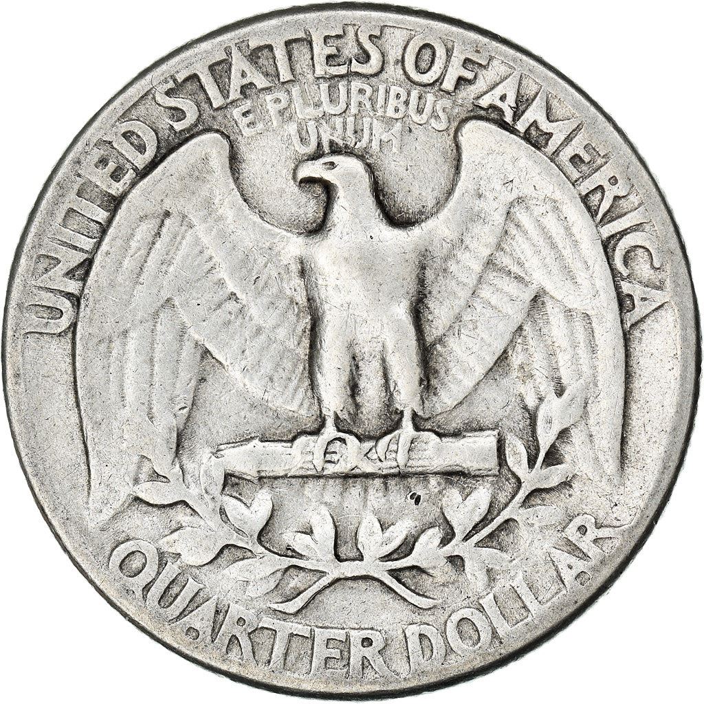 アメリカ合衆国 | 1/4ドル硬貨 | ジョージ・ワシントン | KM:164 | 1932年 - 1964年