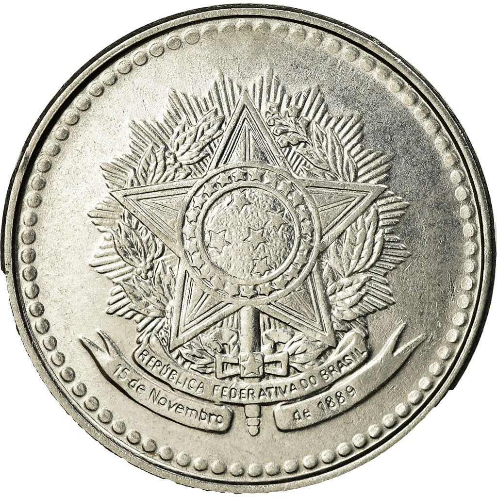 Brazil | 10 Cruzados Coin | Star | Km:607 | 1987 - 1988