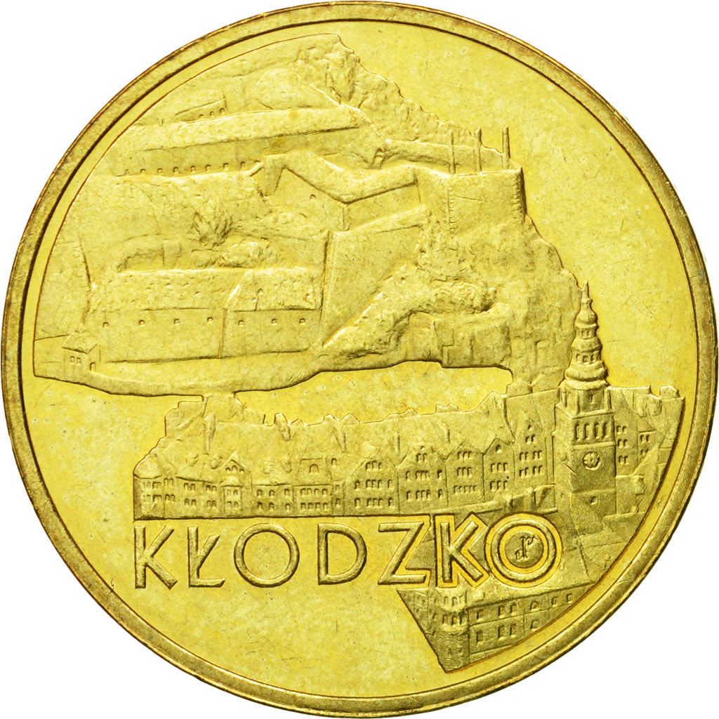 Poland | 2 Zlotys Coin | Kłodzko | Y:624 | 2007