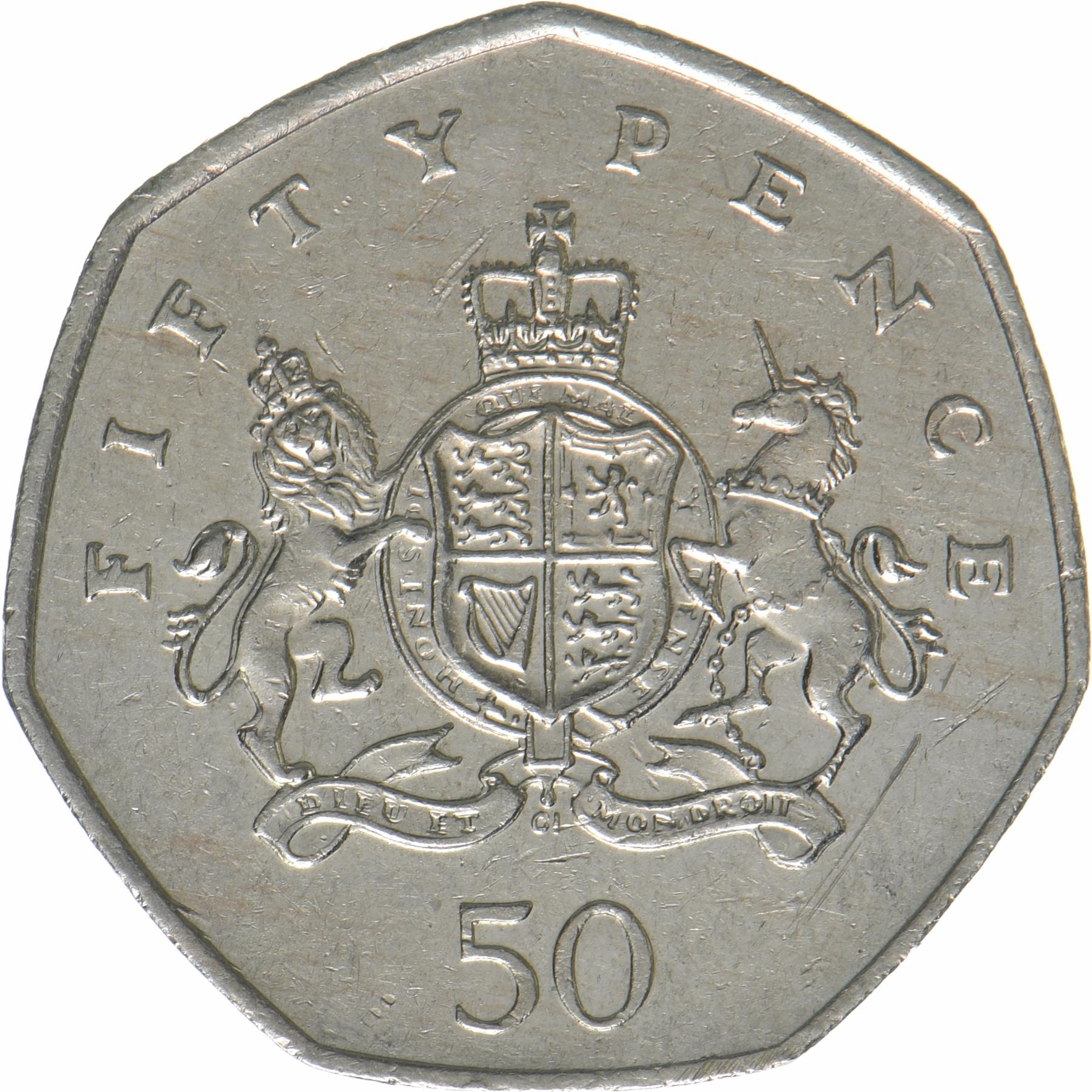 United Kingdom | 50 Pence Coin | Christopher Ironside | KM:1246 | 2013