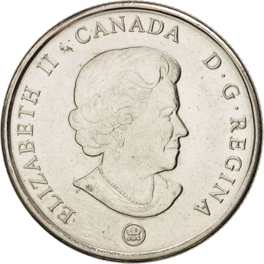 Canada | 25 Cents | The Medal of Bravery | Nickel plated steel | KM:629 | 2006