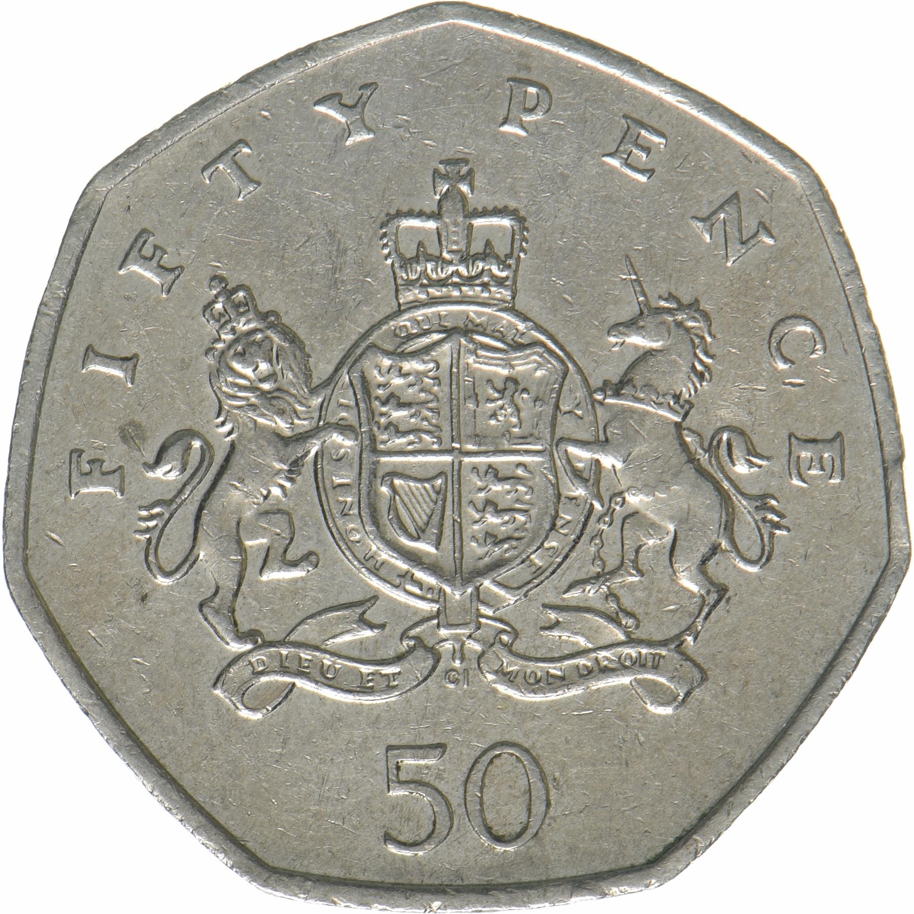 United Kingdom | 50 Pence Coin | Christopher Ironside | KM:1246 | 2013