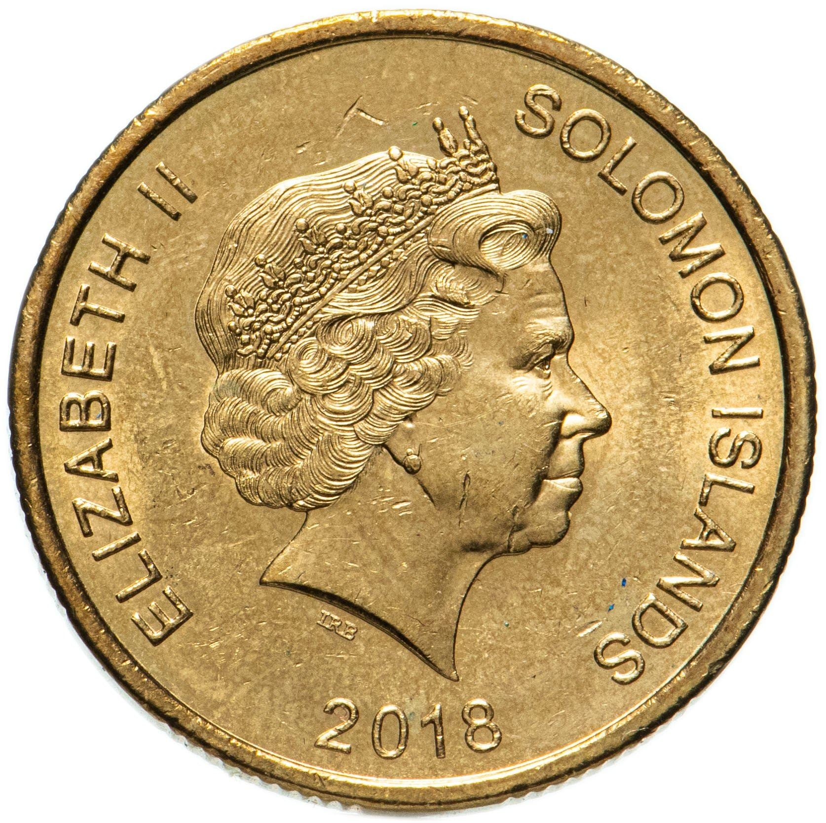Salomonen | 2-Dollar-Münze | Unabhängigkeit | Aluminiumbronze | KM:797 | 2018