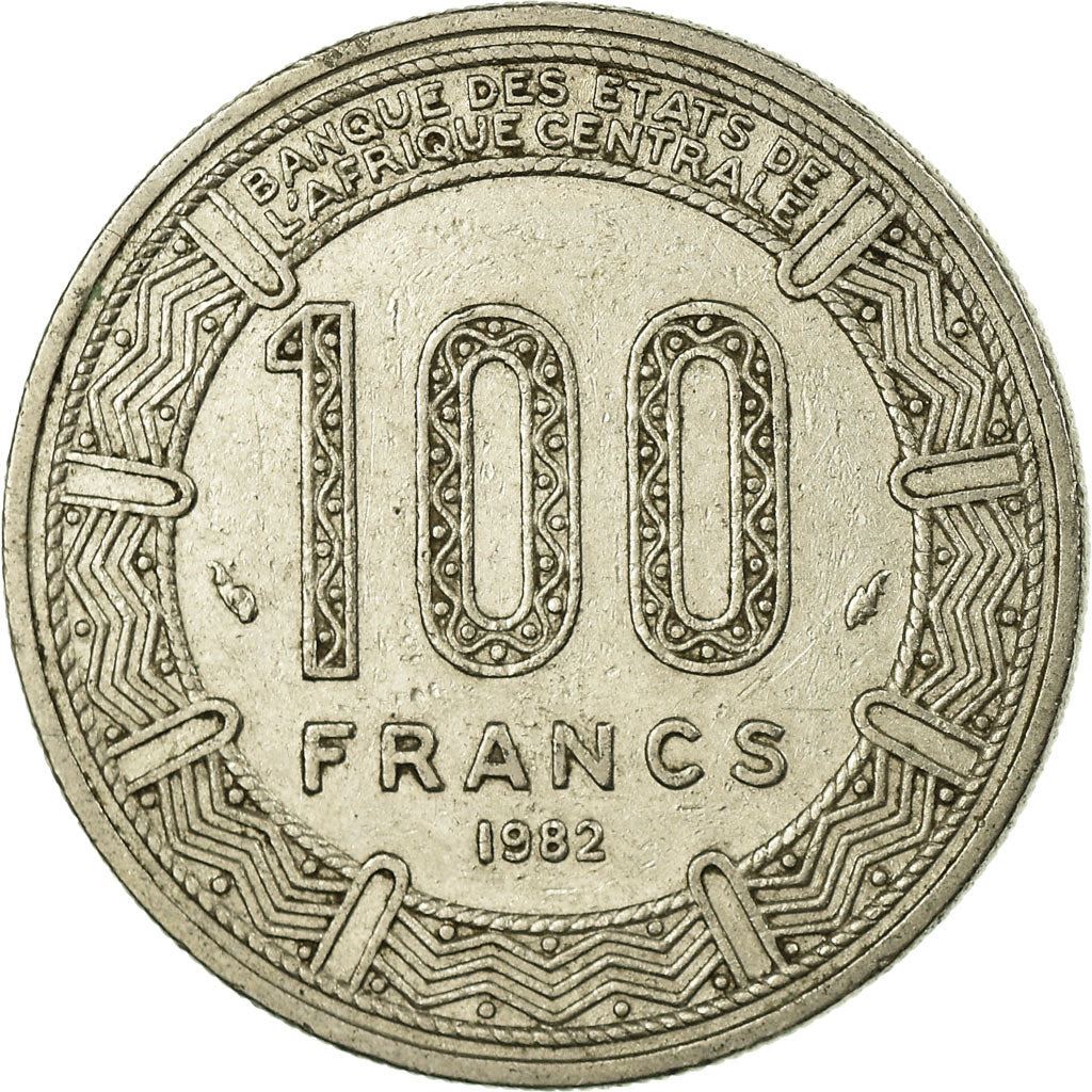 Republic of The Congo | 100 Francs Cfa Coin | Giant Elands | Km:2 | 1975 - 1990