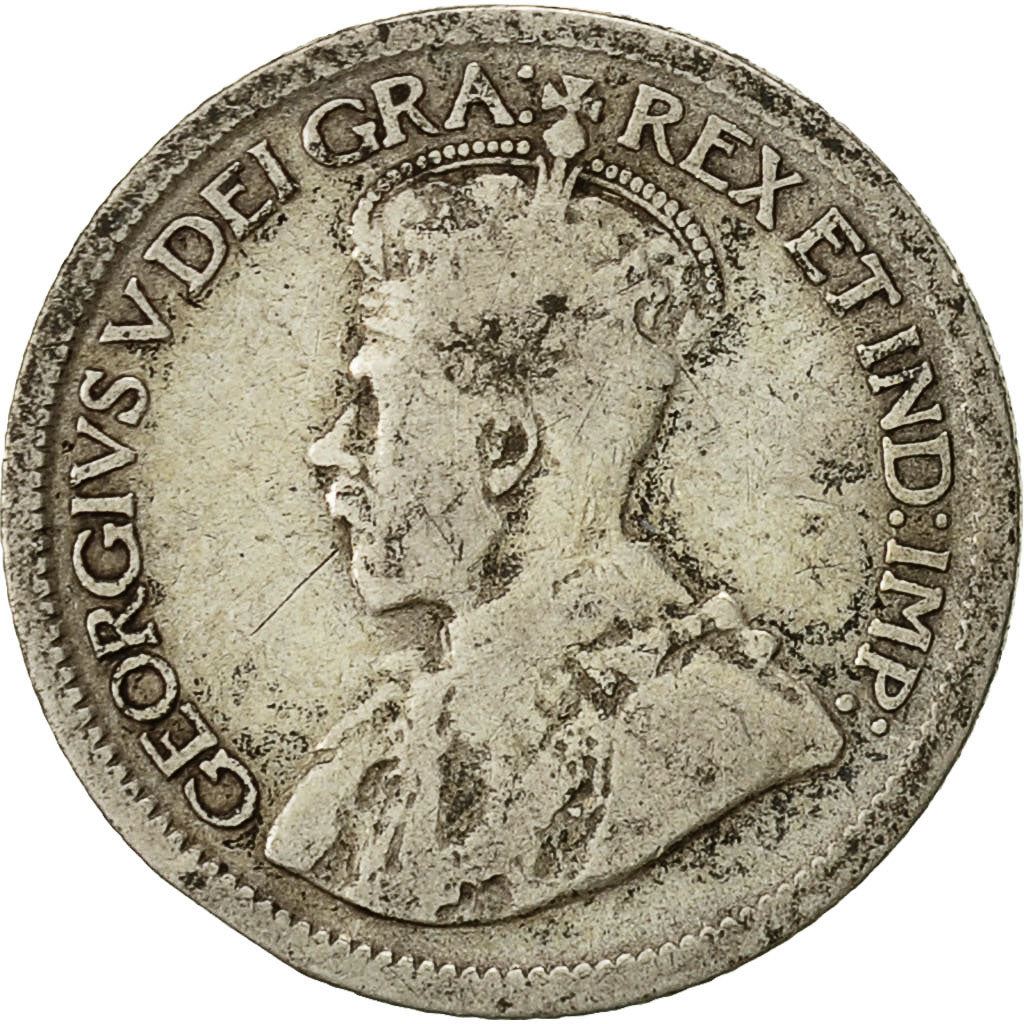 Canada | 10 Cents Coin | Silver | Crown | Wreath | KM:23 | 1912-1919