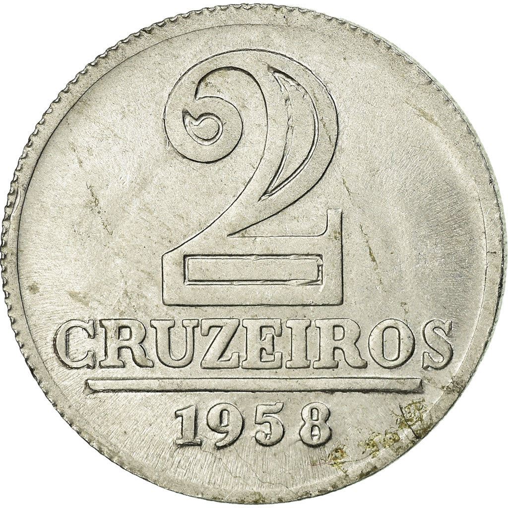 Brazil | 2 Cruzeiros Coin | Star | Km:571 | 1957 - 1961