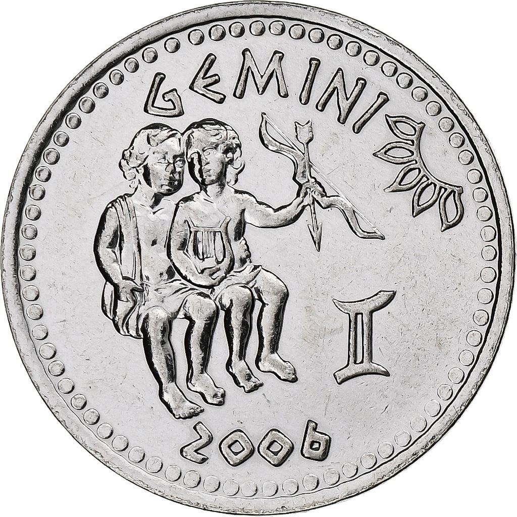 Somaliland | 10-Schilling-Münze | Gemini | Edelstahl | KM:11 | 2006