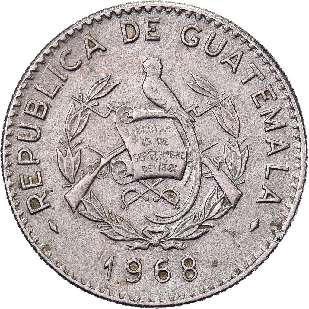 Guatemala | 5 Centavos Coin | Kapok Tree | Km:266 | 1965 - 1970