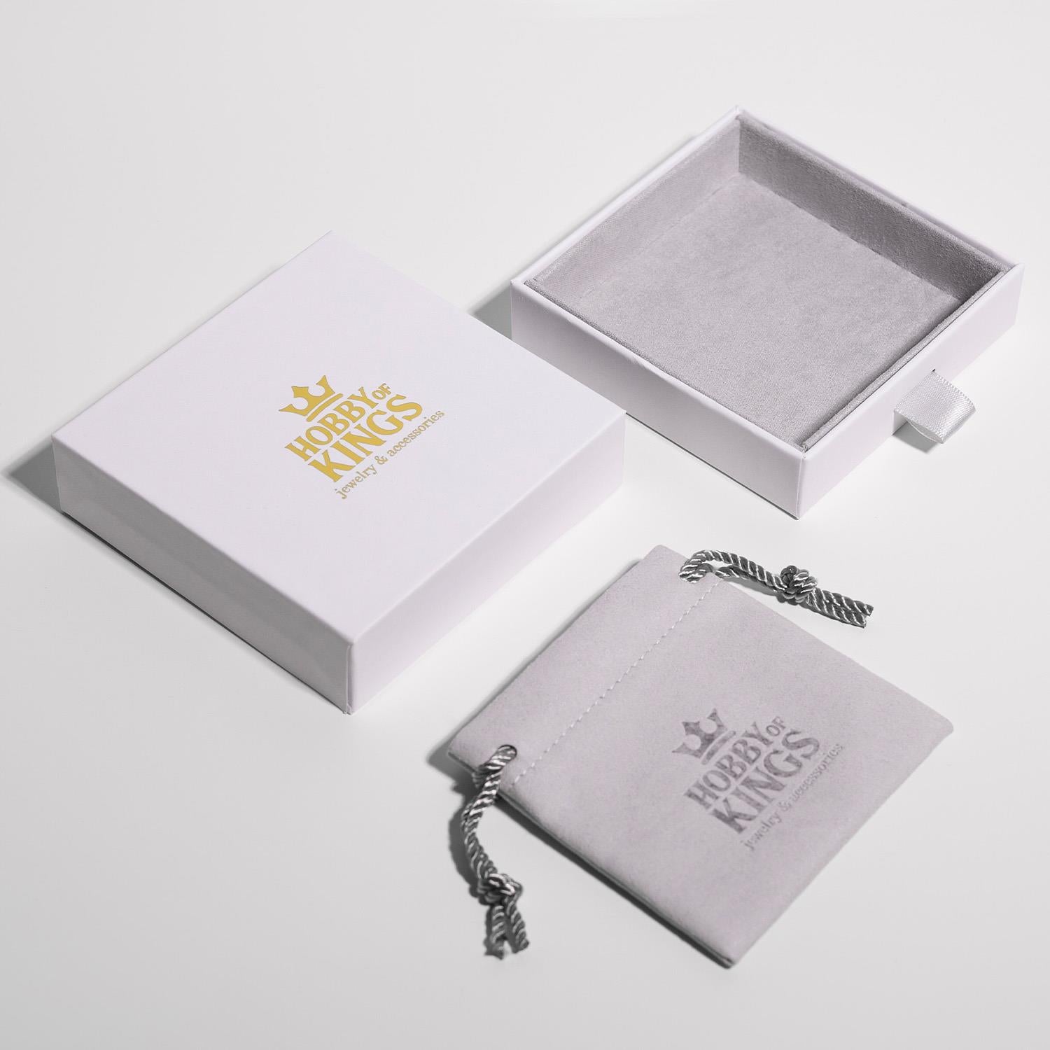 Premium Gift Box with Pouch | Ideal for Jewelry, Accessories, and Coin Collections