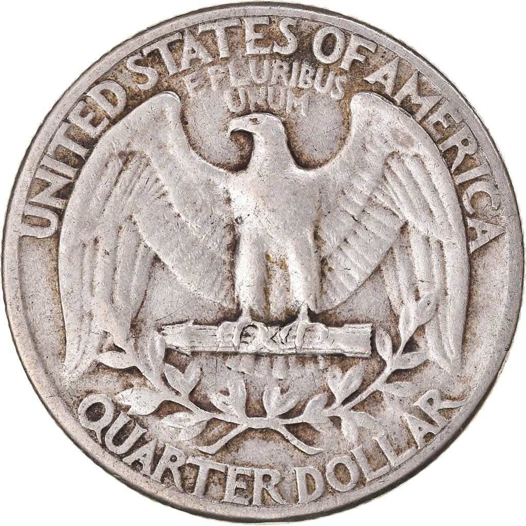 アメリカ合衆国 | 1/4ドル硬貨 | ジョージ・ワシントン | KM:164 | 1932年 - 1964年