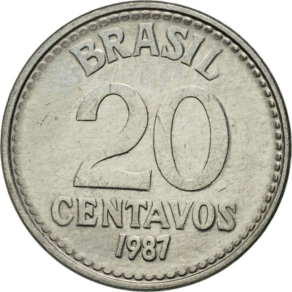 Brazil | 20 Centavos Coin | Star | Km:603 | 1986 - 1988